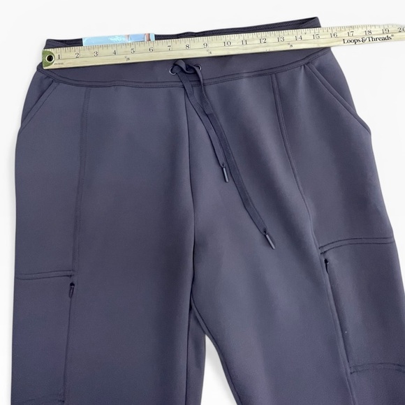 32 Degrees Women's brown pink Drawstring JOGGER WITH ZIPPERED SIDE POCKET size M - Picture 10 of 15